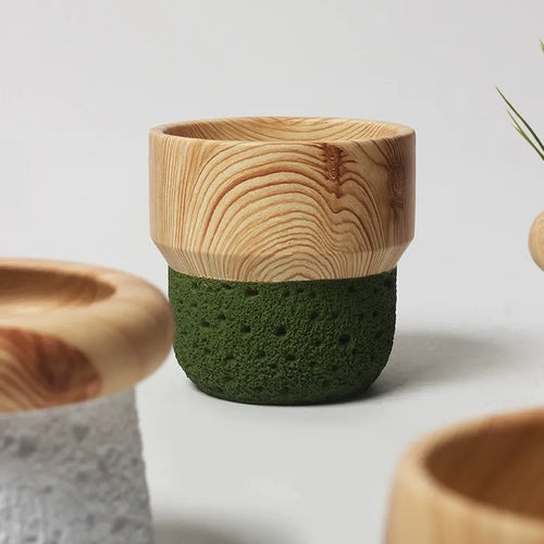 Nordic Cement Flower Pot (Style H, 13.5cm)