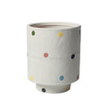Nordic Polka Dot Ceramic Planter